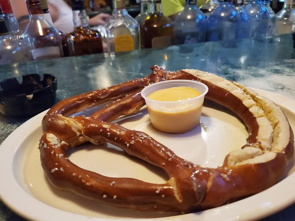 Pretzel with Beer Cheese